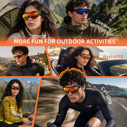 CARRY WIT Smart Glasses - Advanced Wearable Technology with Bluetooth 5.4, Open-Ear Audio, and UV400 Lightweight Sunglasses for Men and Women, Ideal for Cycling, Music, and Calls
